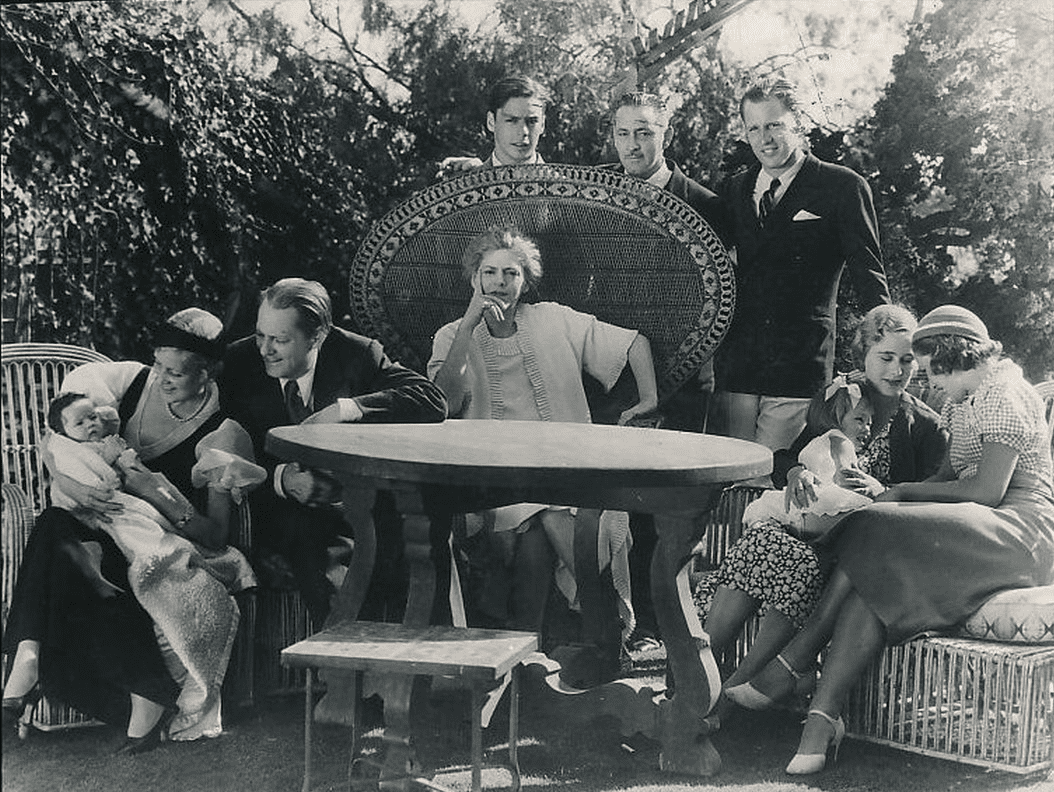 A portrait of a young Ethel Barrymore.