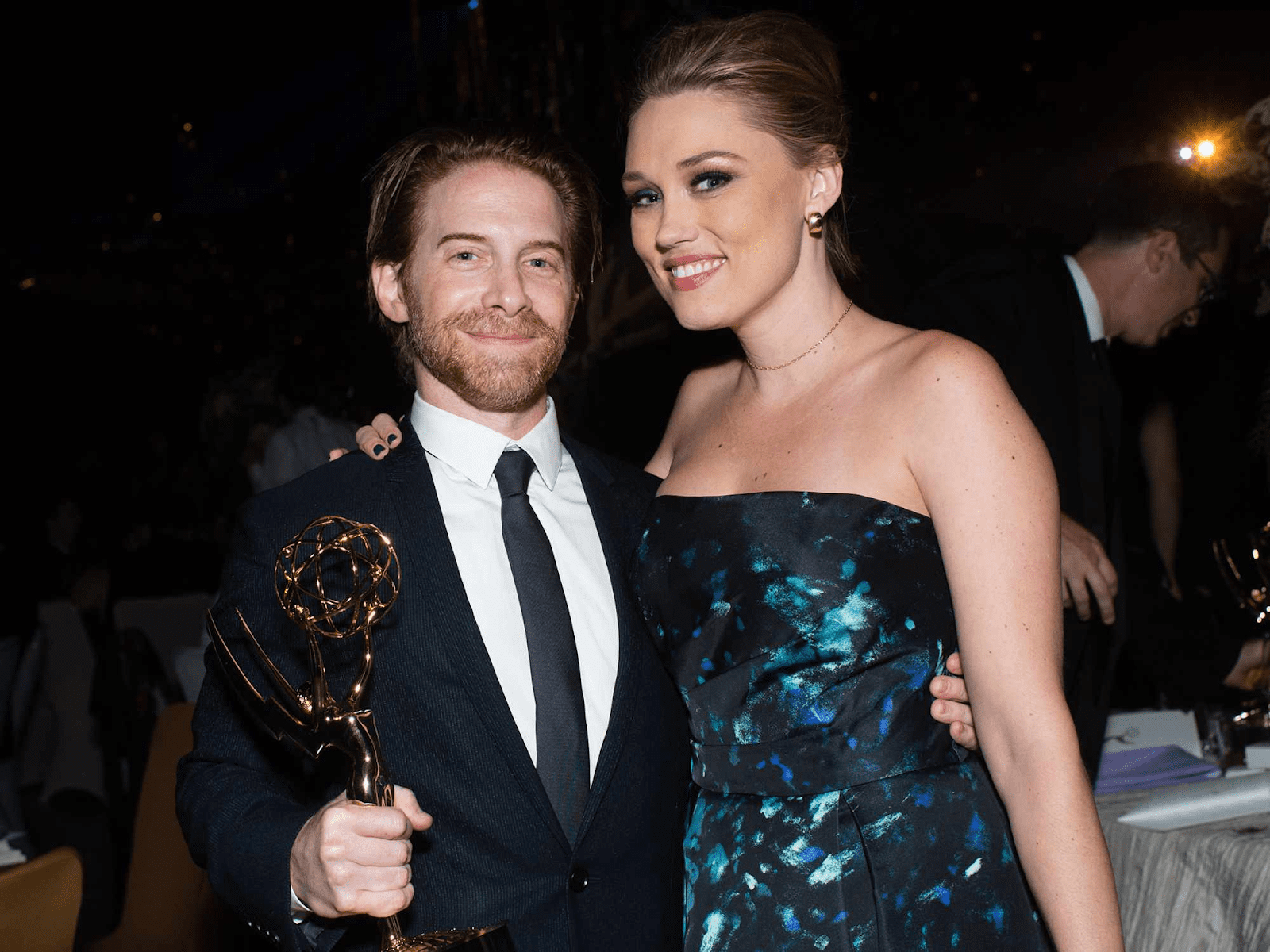 Seth Green and his wife Clare Grant